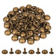 Half Round Bag Feet Rivets – Metal Dome Studs 25pc